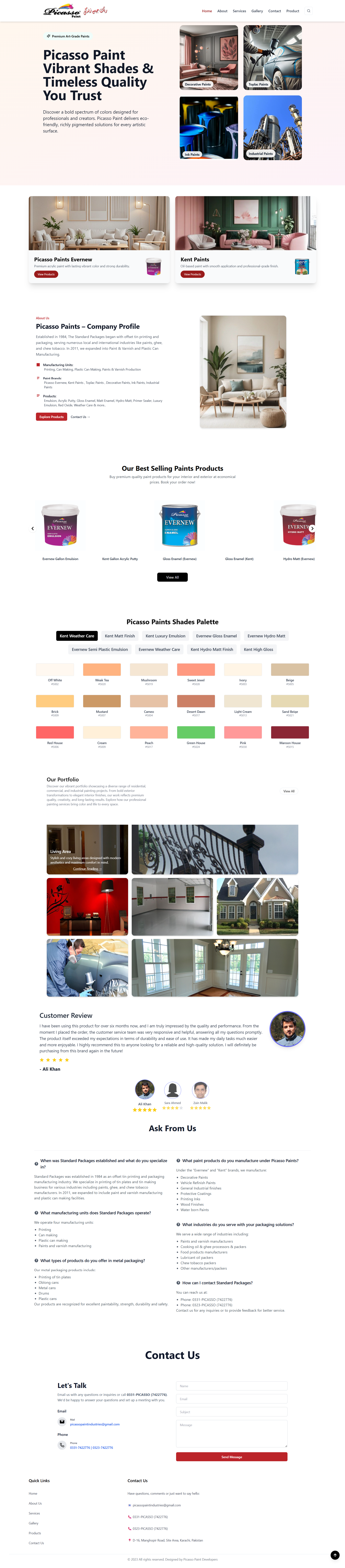 Picasso Paint screenshot 4 — Touseef Abid portfolio